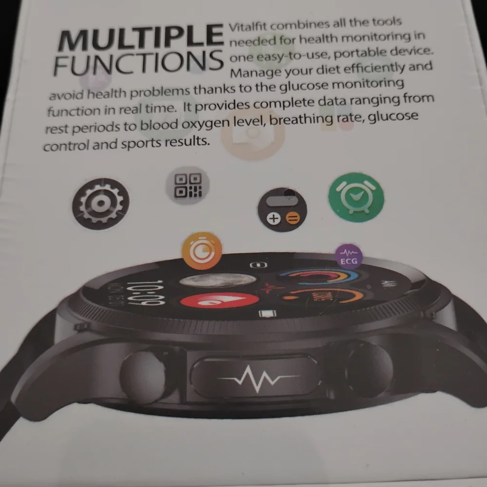 New Vitalfit Watch - Activity Health Fitness Tracker - Men & Women - Free Ship